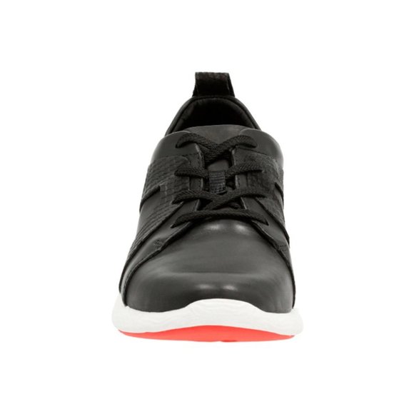 Clarks Crowley Faye Leather Sneaker - Size 8 - EUC - Picture 3 of 12